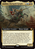 Arthur, Marigold Knight (Extended Art) (BLC-041) - Bloomburrow Commander: (Extended Art)