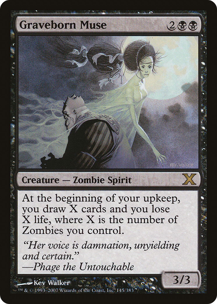 Graveborn Muse (10E-145) - Tenth Edition