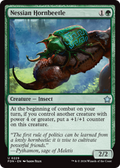 Nessian Hornbeetle (FDN-229) - Foundations Foil