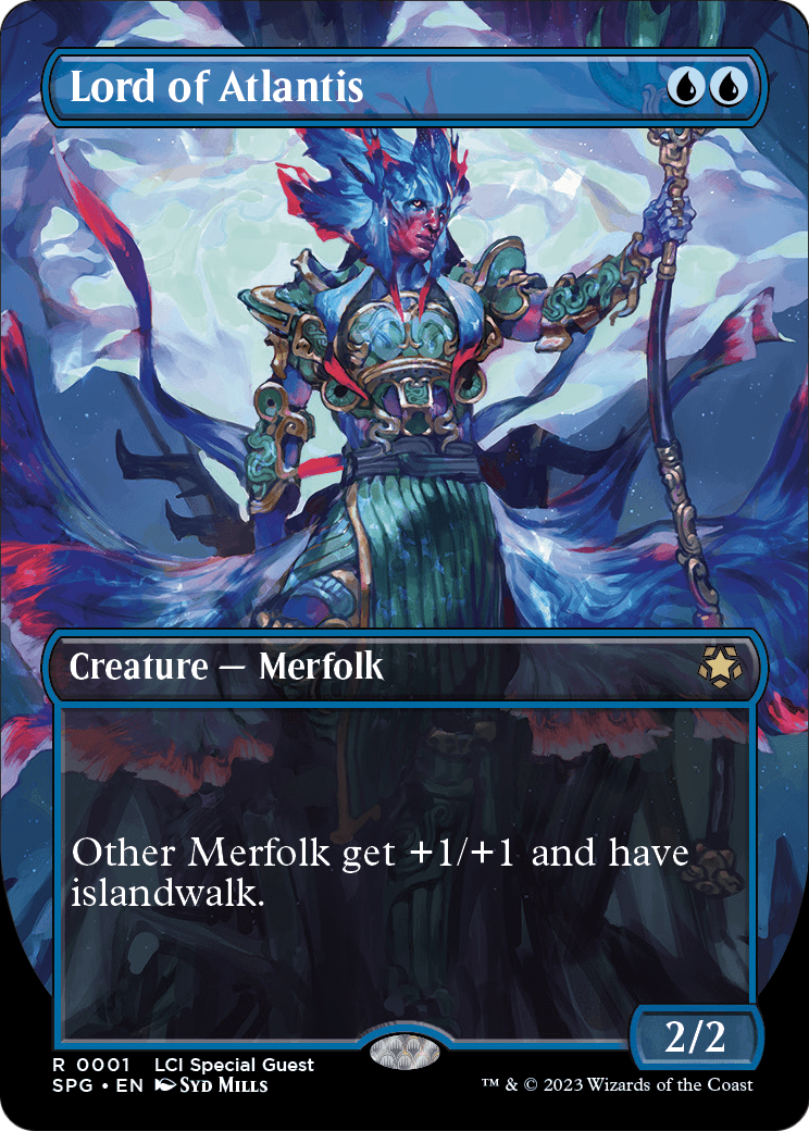Lord of Atlantis (Borderless) (SPG-001) - Special Guests Foil