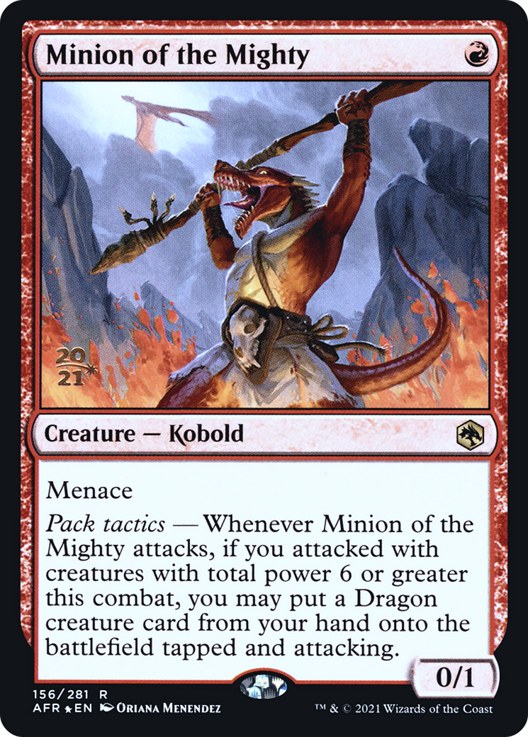 Minion of the Mighty (PRE-156S) - Adventures in the Forgotten Realms Promos Foil