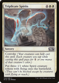 Triplicate Spirits (M15-040) - Magic 2015 Foil