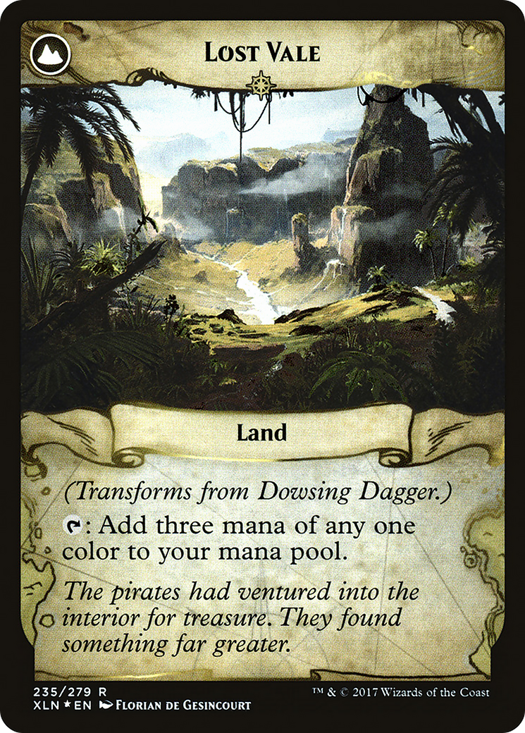 Dowsing Dagger (PRE-235S) - Ixalan Promos: (compasslanddfc) Foil
