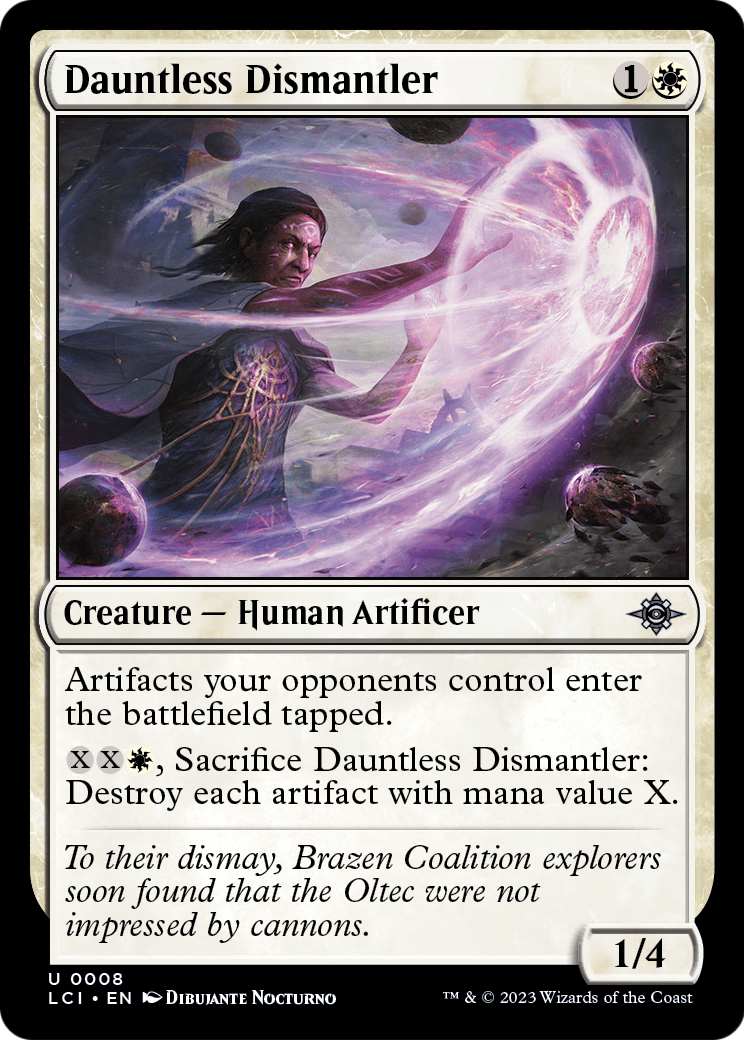 Dauntless Dismantler (LCI-008) - The Lost Caverns of Ixalan Foil