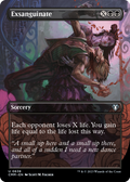 Exsanguinate (Borderless) (CMM-638) - Commander Masters