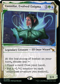 Vannifar, Evolved Enigma (Showcase) (Invisible Ink) (MKM-389) - Murders at Karlov Manor: (Showcase) Foil