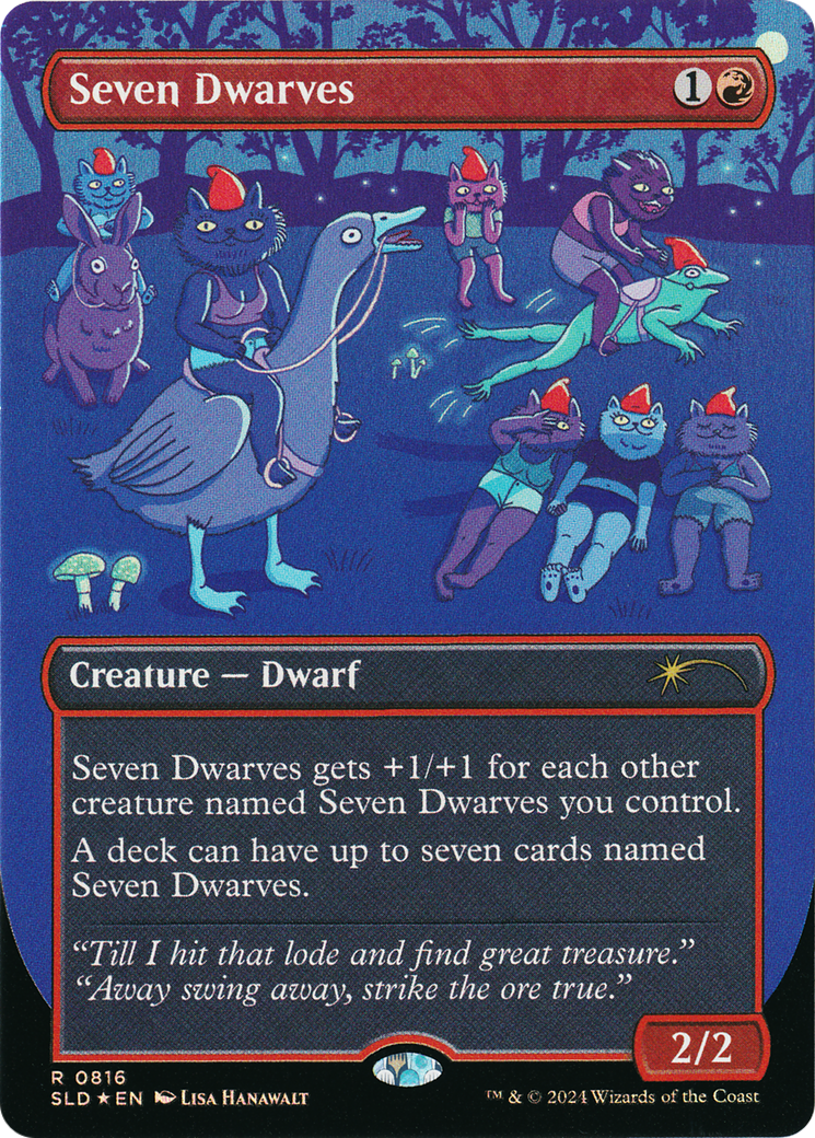 Seven Dwarves (0816) (SLD-816) - Secret Lair Drop Series (Borderless)
