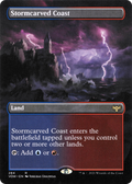 Stormcarved Coast (Borderless) (VOW-284) - Innistrad: Crimson Vow Foil