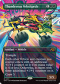 Thunderous Velocipede (Borderless) (DFT-317) - Aetherdrift Foil