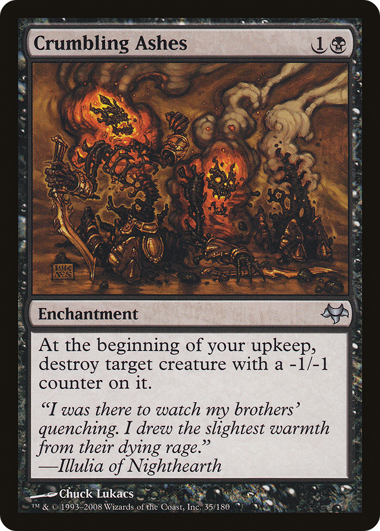 Crumbling Ashes (EVE-035) - Eventide Foil