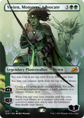 Vivien, Monsters' Advocate (Borderless) (IKO-277) - Ikoria: Lair of Behemoths Foil