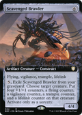 Scavenged Brawler (Extended Art) (BRC-064) - The Brothers' War Commander: (Extended Art)