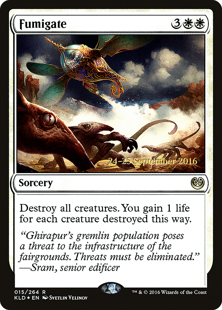 Fumigate (PRE-15S) - Kaladesh Promos Foil