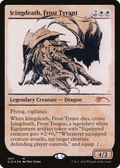 Icingdeath, Frost Tyrant (Showcase) (SLD-1012) - Secret Lair Drop: (Showcase) Foil