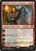 Chandra, Torch of Defiance (SDCC 2018 Exclusive) (MEDIA-110) - San Diego Comic-Con 2018 Foil