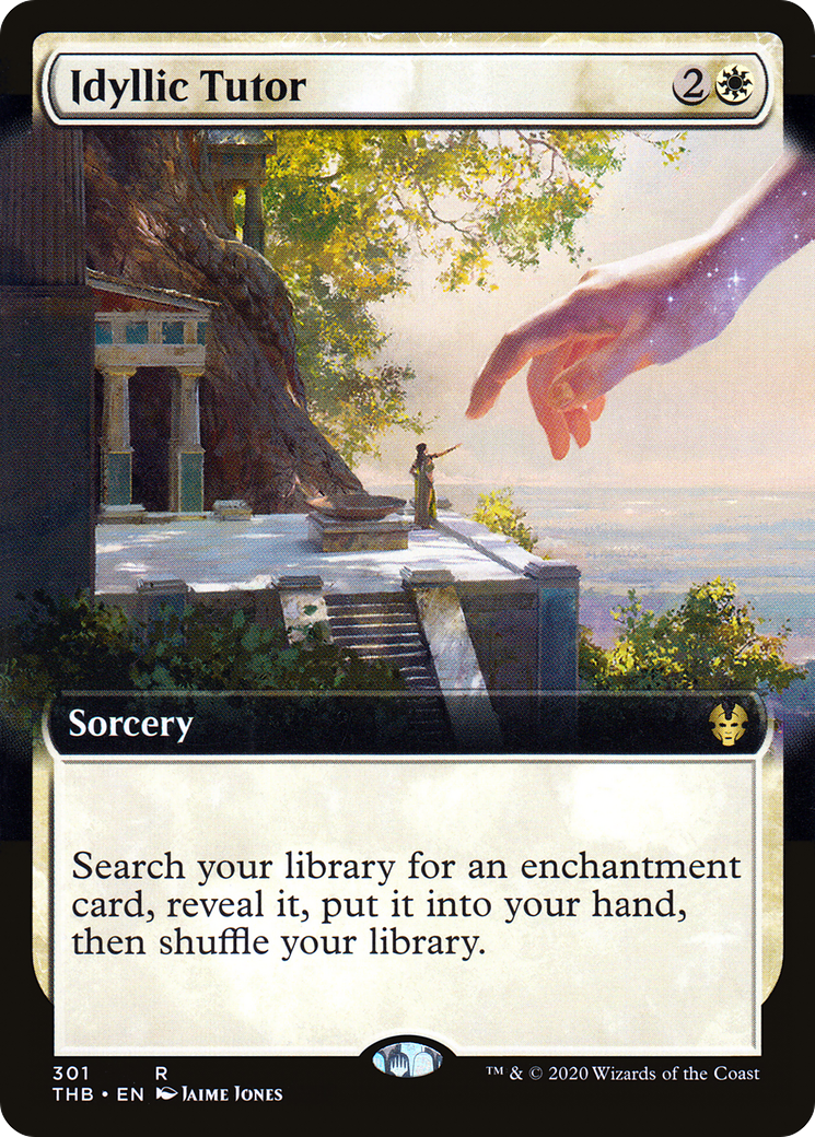 Idyllic Tutor (Extended Art) (THB-301) - Theros Beyond Death: (Extended Art) Foil