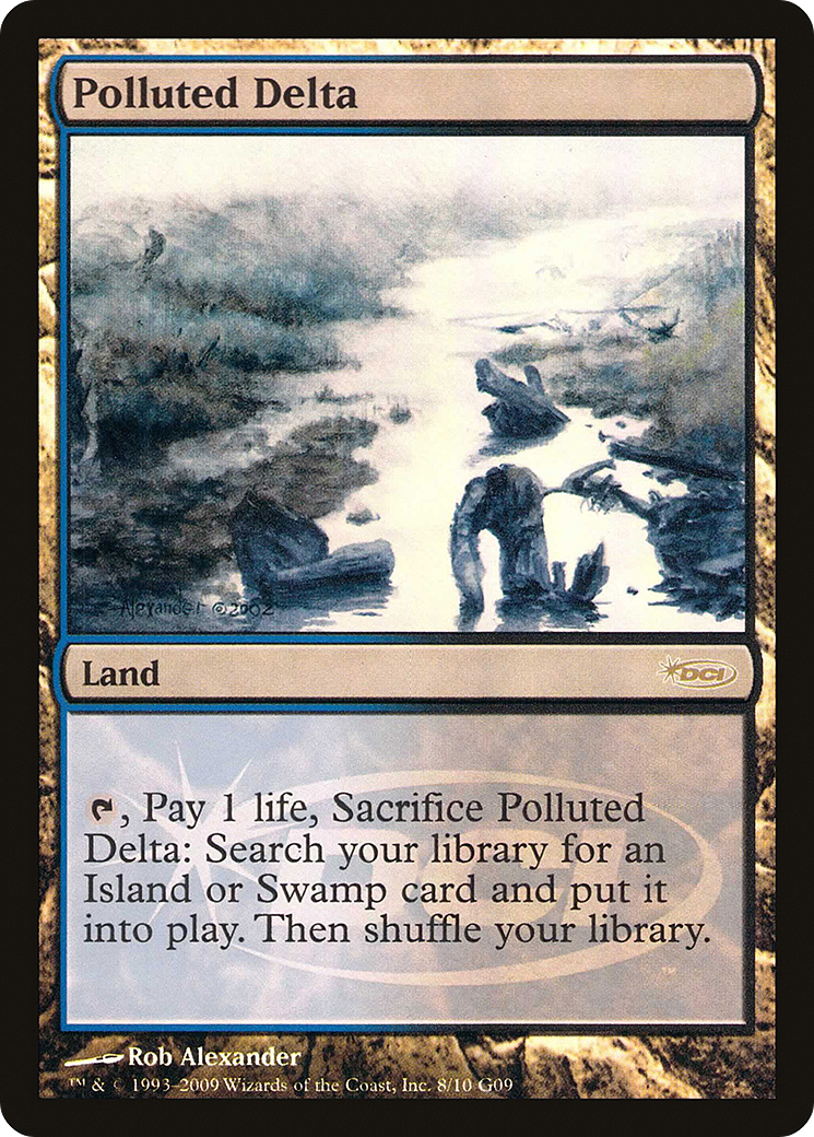 Polluted Delta (JDG-008) - Judge Gift Cards 2009 Foil