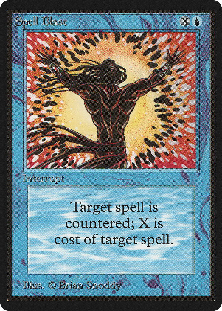 Spell Blast (LEB-) - Limited Edition Beta