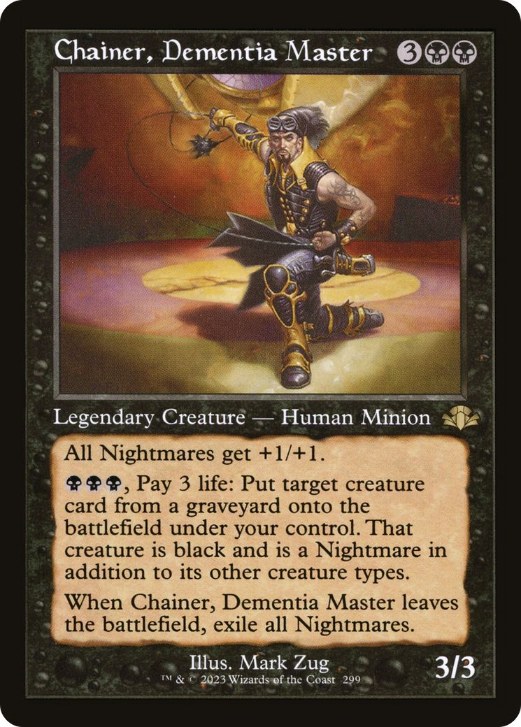 Chainer, Dementia Master (Retro Frame) (DMR-299) - Dominaria Remastered