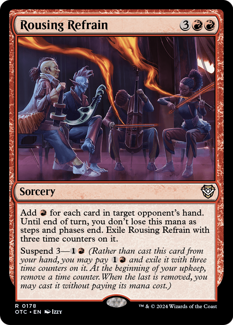 Rousing Refrain (OTC-178) - Outlaws of Thunder Junction Commander