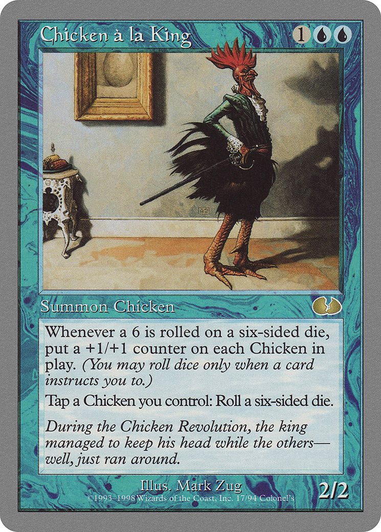 Chicken a la King (UGL-017) - Unglued