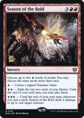 Season of the Bold (PRE-152) - Bloomburrow Promos Foil
