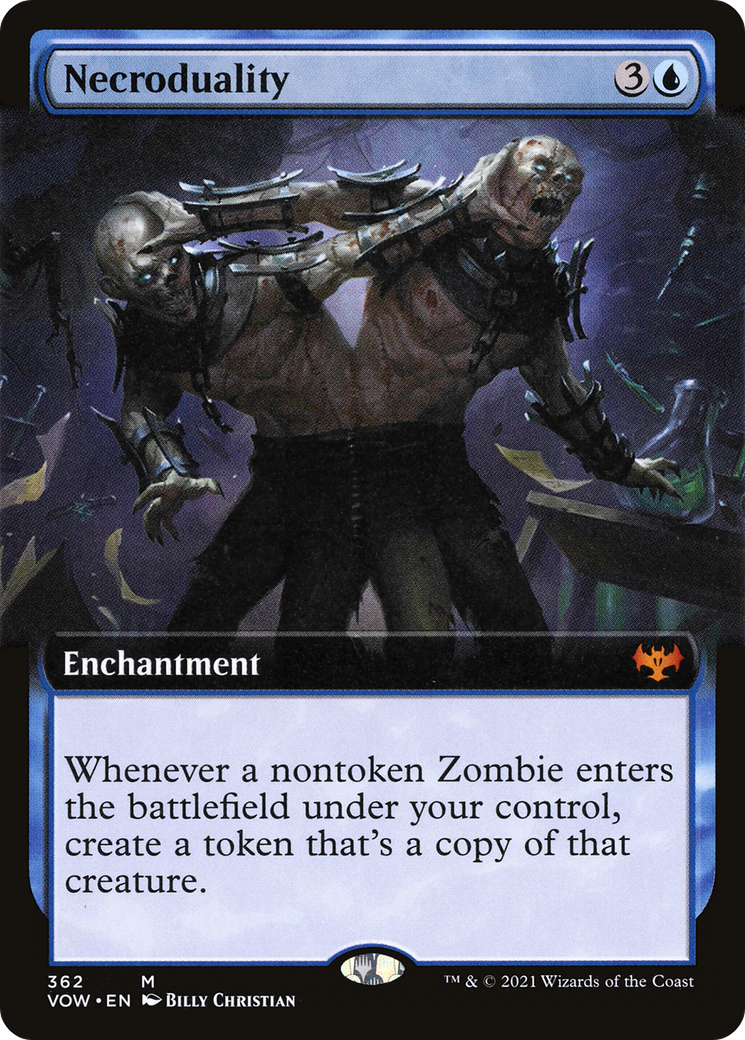 Necroduality (Extended Art) (VOW-362) - Innistrad: Crimson Vow: (Extended Art) Foil
