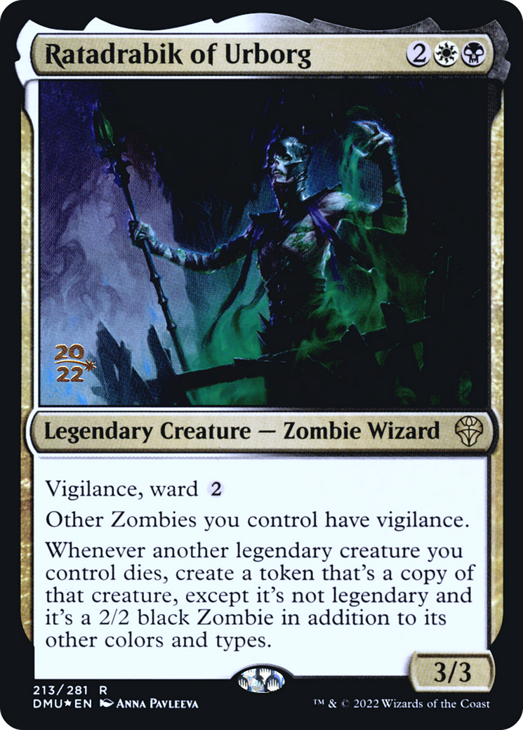 Ratadrabik of Urborg (PRE-213) - Dominaria United Promos Foil