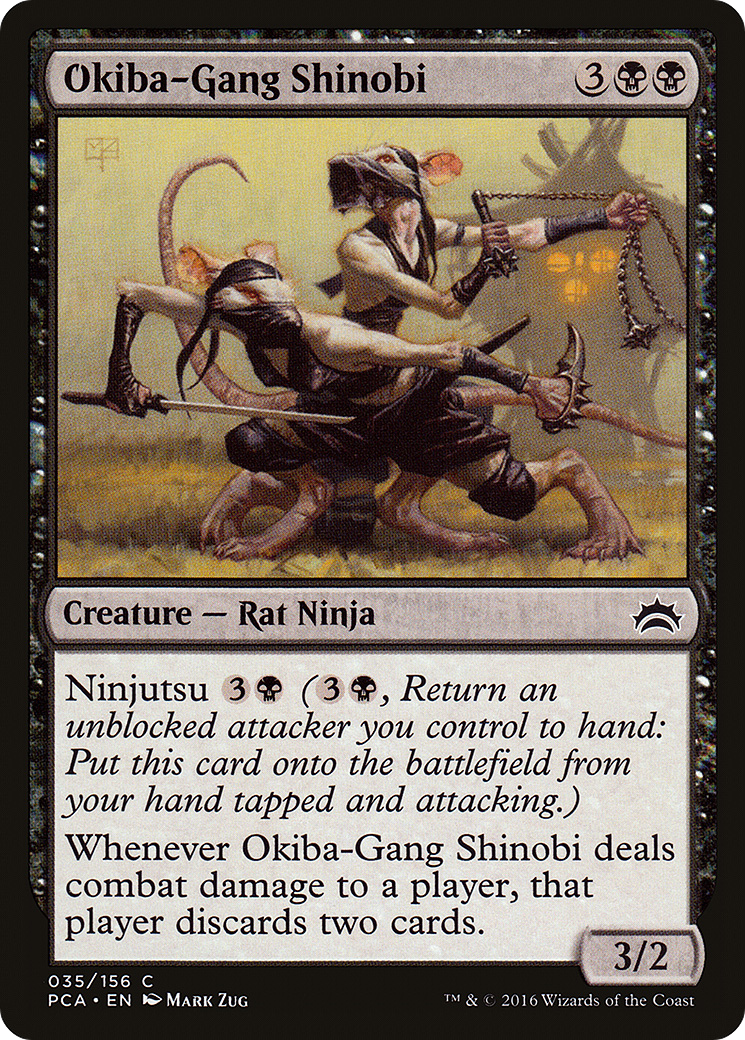 Okiba-Gang Shinobi (PCA-035) - Planechase Anthology