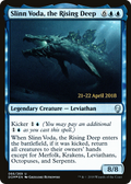 Slinn Voda, the Rising Deep (PRE-66S) - Dominaria Promos Foil