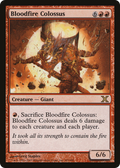 Bloodfire Colossus (10E-191) - Tenth Edition Foil