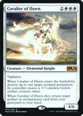 Cavalier of Dawn (PRE-10S) - Core Set 2020 Promos Foil