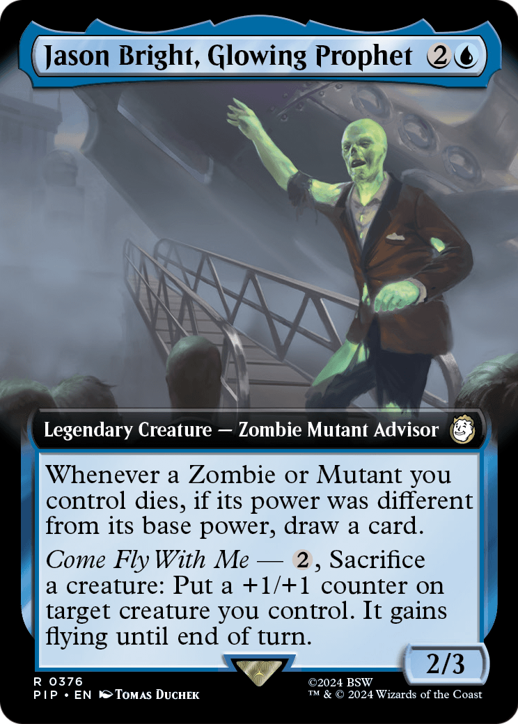 Jason Bright, Glowing Prophet (Extended Art) (PIP-376) - Fallout: (Extended Art)