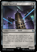 Dalek Squadron (Surge Foil) (WHO-670) - Doctor Who Foil