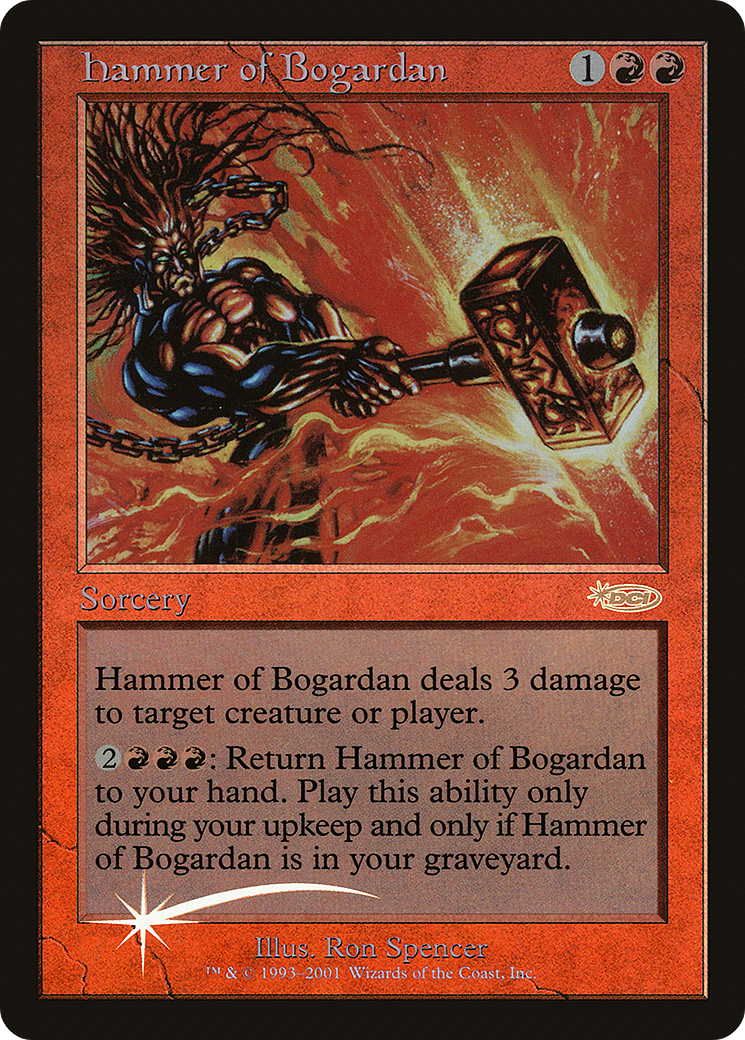 Hammer of Bogardan (JDG-001) - Judge Gift Cards 2002 Foil