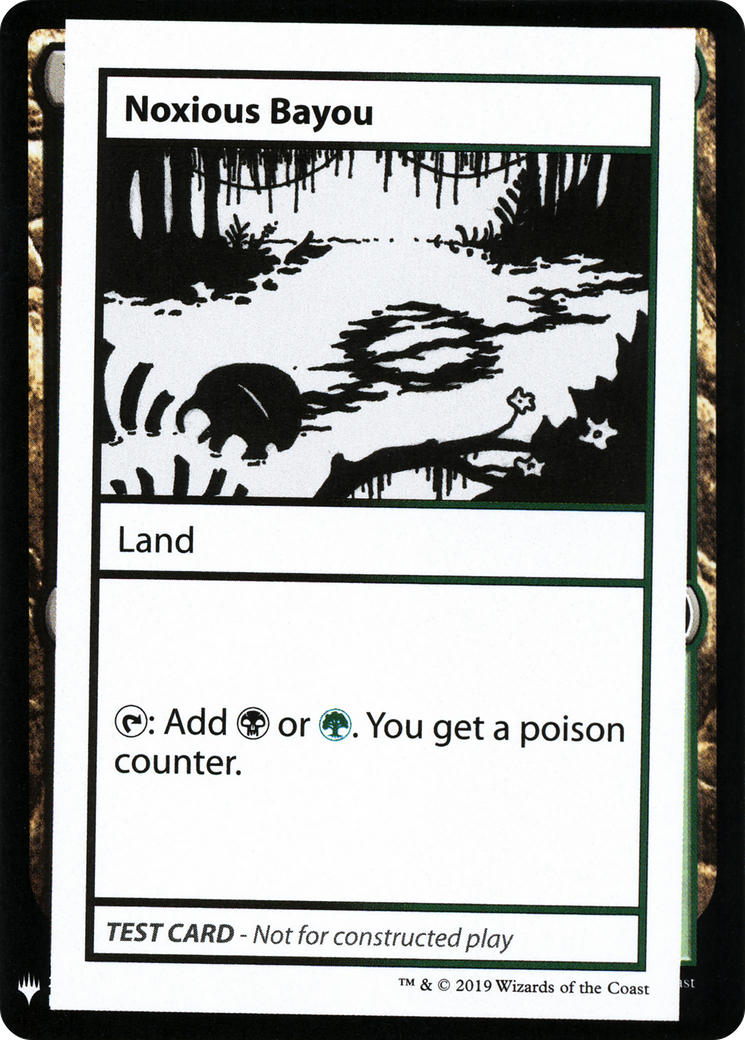Noxious Bayou (CMB1-) - Mystery Booster Playtest Cards 2019