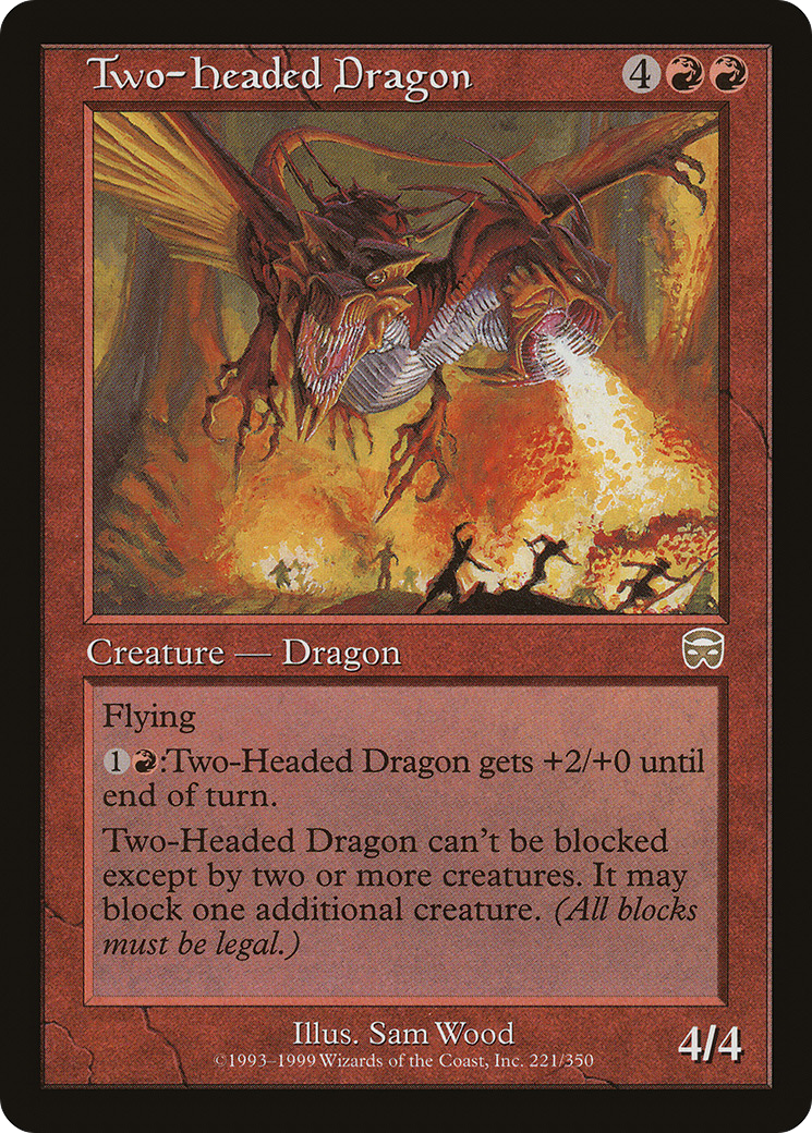 Two-Headed Dragon (MMQ-221) - Mercadian Masques