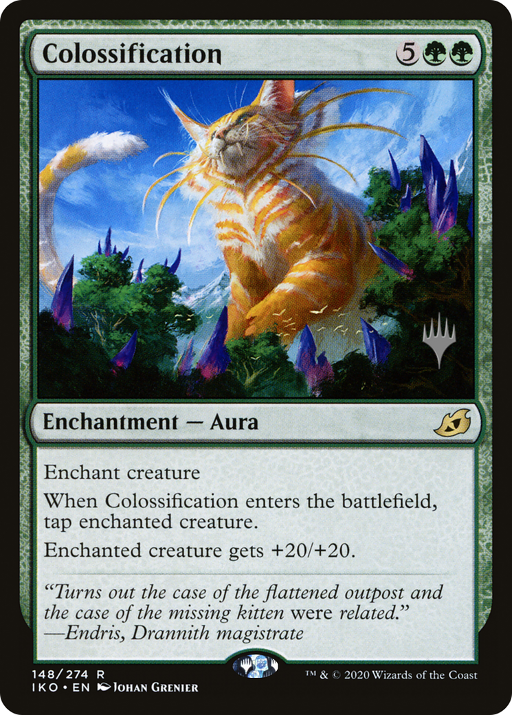 Colossification (PPIKO-148) - Ikoria: Lair of Behemoths Promos Foil