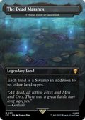 The Dead Marshes - Urborg, Tomb of Yawgmoth (LTC-375) - Tales of Middle-earth Commander / The Dead Marshes (Borderless)