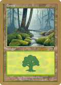 Forest (328) - 2002 Brian Kibler (7ED) (WCD-) - World Championship Decks 2002