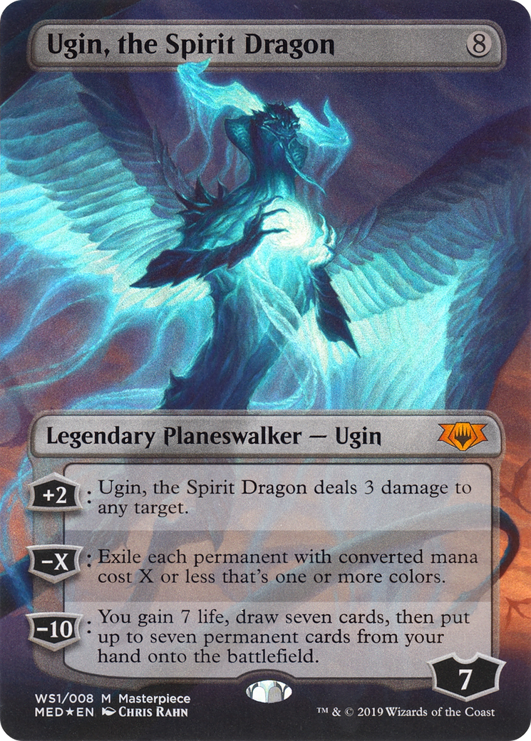Ugin, the Spirit Dragon (MED3-WS1) - Mythic Edition (Borderless) Foil