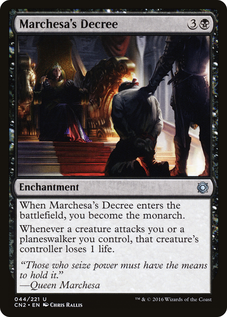 Marchesa's Decree (CN2-044) - Conspiracy: Take the Crown