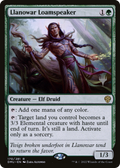 Llanowar Loamspeaker (PPDMU-170) - Dominaria United Promos
