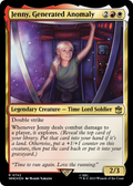 Jenny, Generated Anomaly (Surge Foil) (WHO-742) - Doctor Who Foil