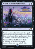 March of Wretched Sorrow (PRE-111) - Kamigawa: Neon Dynasty Promos Foil