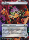 Gift Horse (UST-183) - Unstable (Borderless) Foil