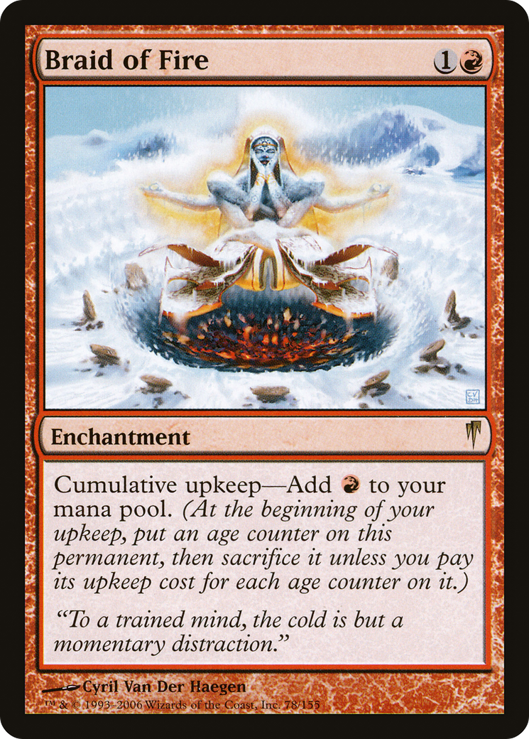 Braid of Fire (CSP-078) - Coldsnap