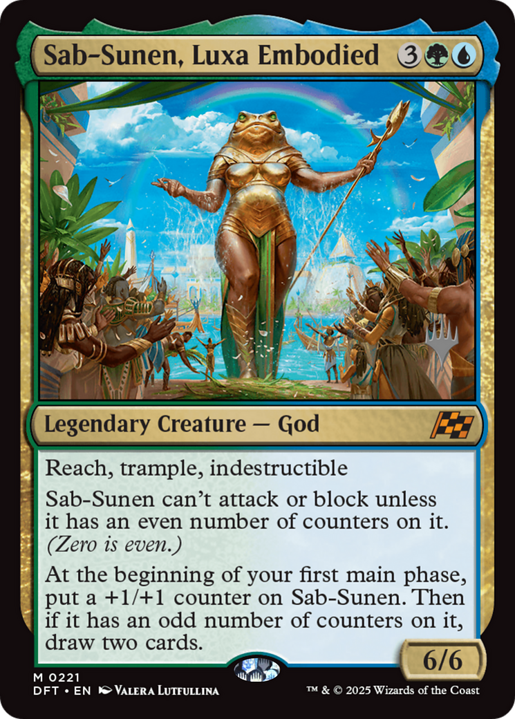 Sab-Sunen, Luxa Embodied (PPDFT-221) - Promo Pack: Aetherdrift