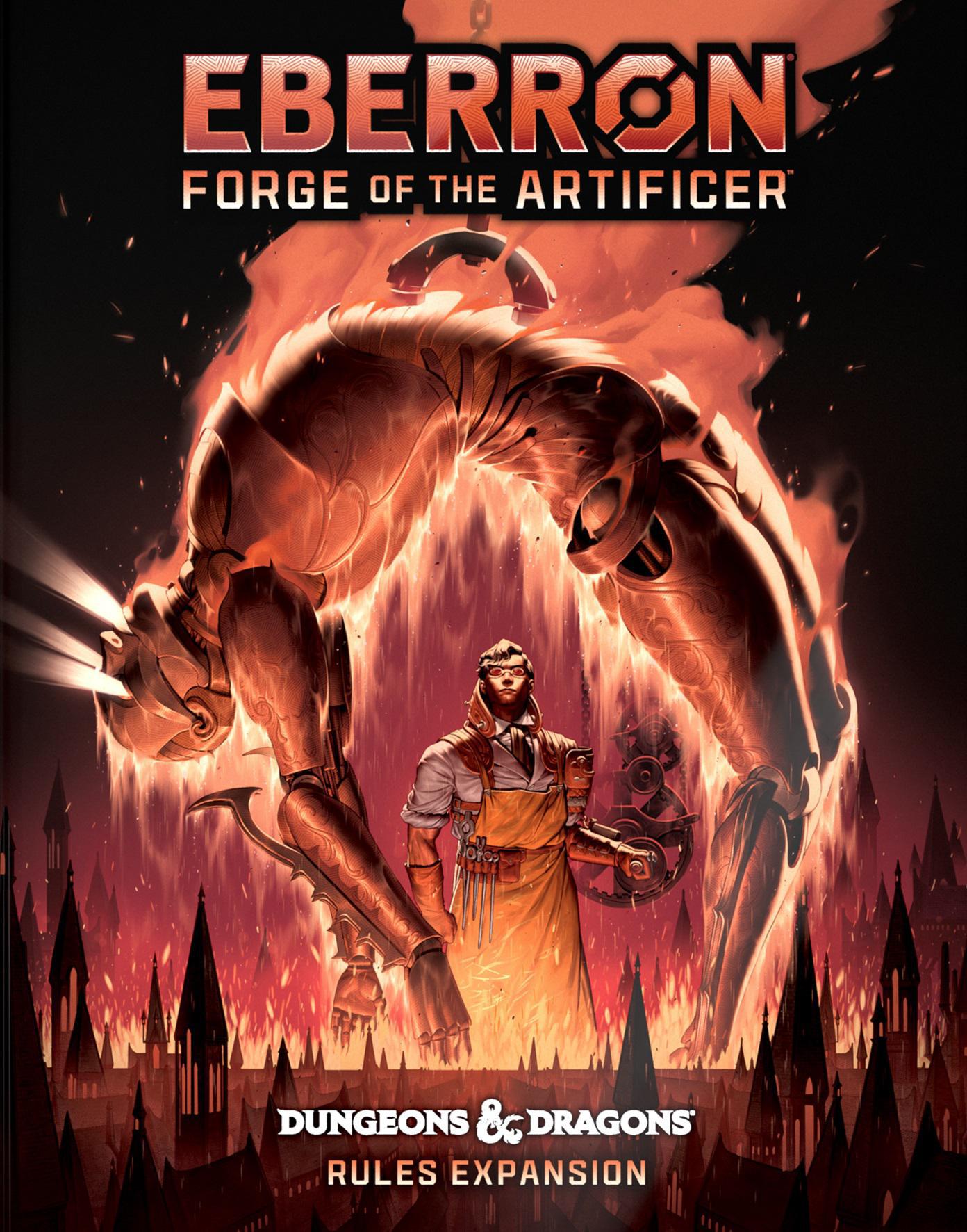 D&D 5e: Eberron, Forge Of The Artificer Alt Cover
