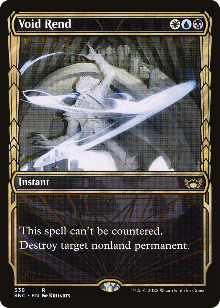 Void Rend (Showcase) (SNC-338) - Streets of New Capenna: (Showcase) Foil